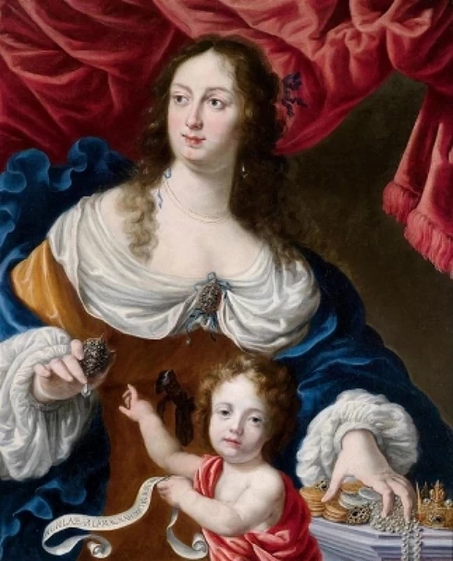 Ritratto di Vittoria della Rovere, moglie di Ferdinando II de' Medici